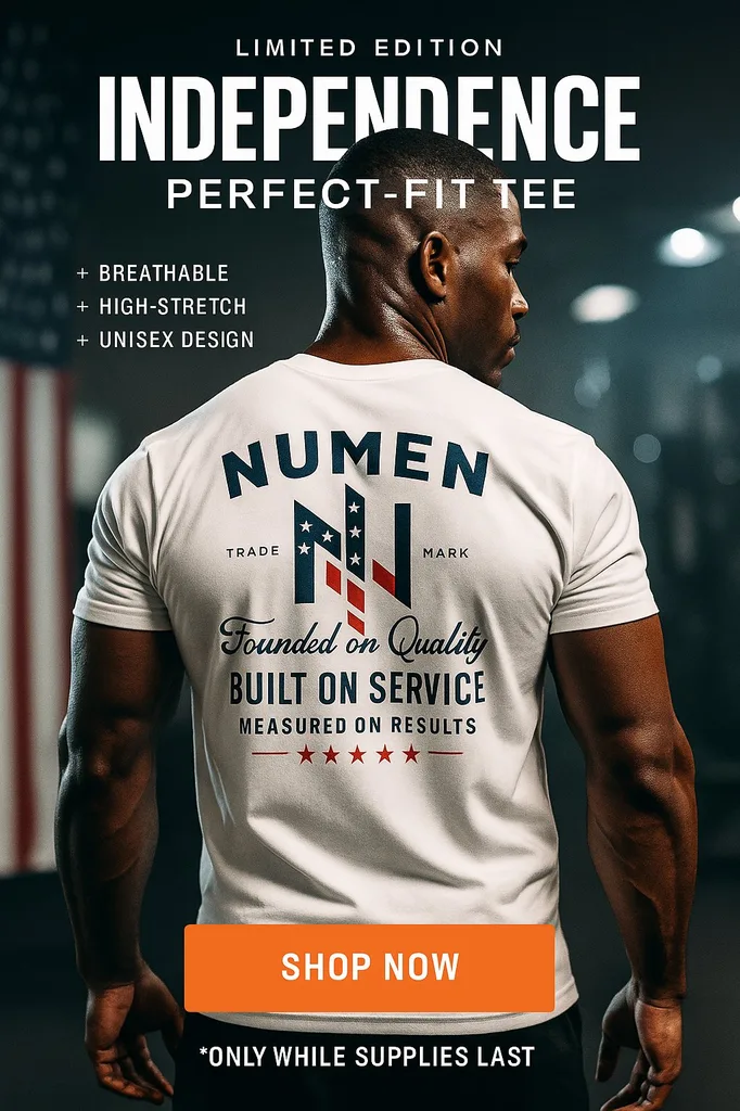 NUMEN Independence Perfect-Fit Tee