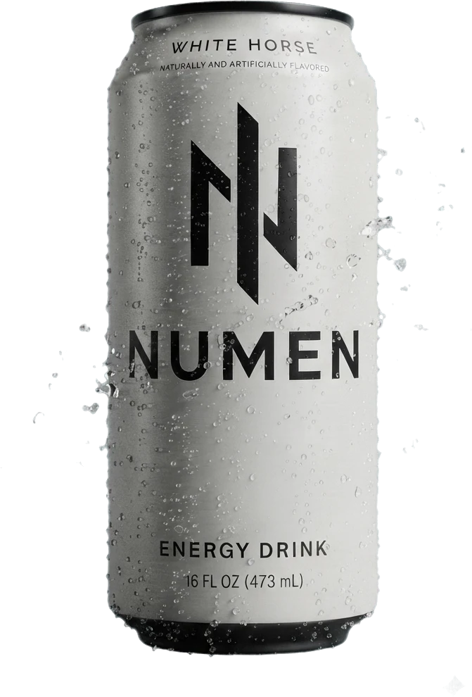 WHITE HORSE clean energy drink can